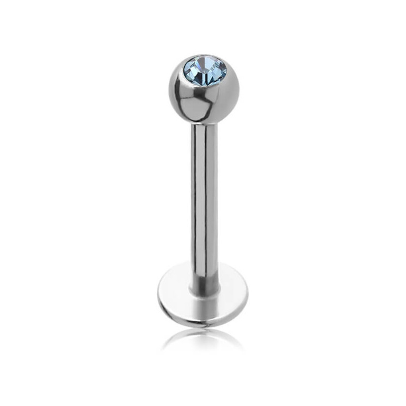Piercing labret boule 3mm acier Piercing labret boule 3mm acier
