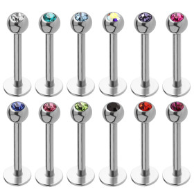 Piercing labret boule 3mm...