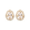 Boucles d'oreilles solitaire gros CZ