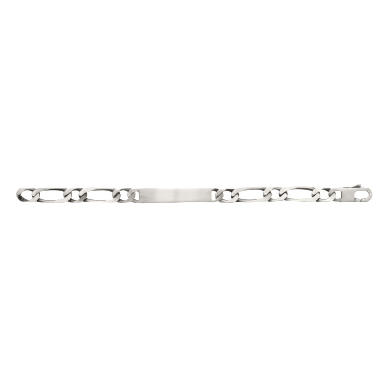 Gourmette Large En Argent Massif Maille - Bijou Vintage Sterling, Superbe Pièce Unique !