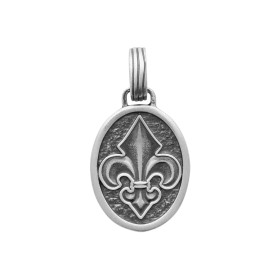 Pendentif homme fleur de lys