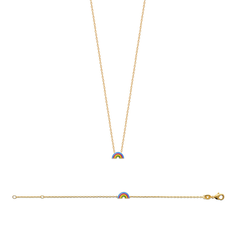 Bracelet femme arc-en-ciel