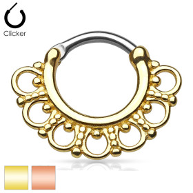 Piercing septum motif...