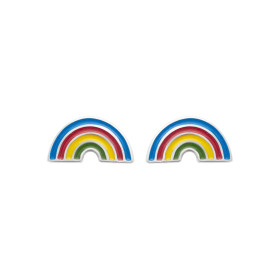 Boucles d'oreilles arc en...