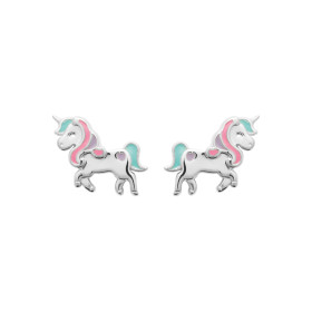 Boucles d'oreilles licorne...