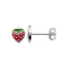 Boucles d'oreilles petit fraise en argent