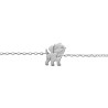 Bracelet petit chien en argent