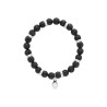 Bracelet homme pierre de lave