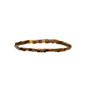 Bracelet homme perle carré...