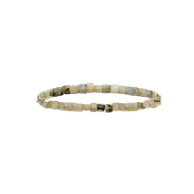 Bracelet homme perle carré...