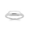 Bague femme plateau avec fantaisie