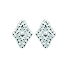 Boucles d'oreilles losange
