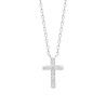 Collier pendentif croix chrétienne