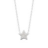 Collier pendentif étoile CZ