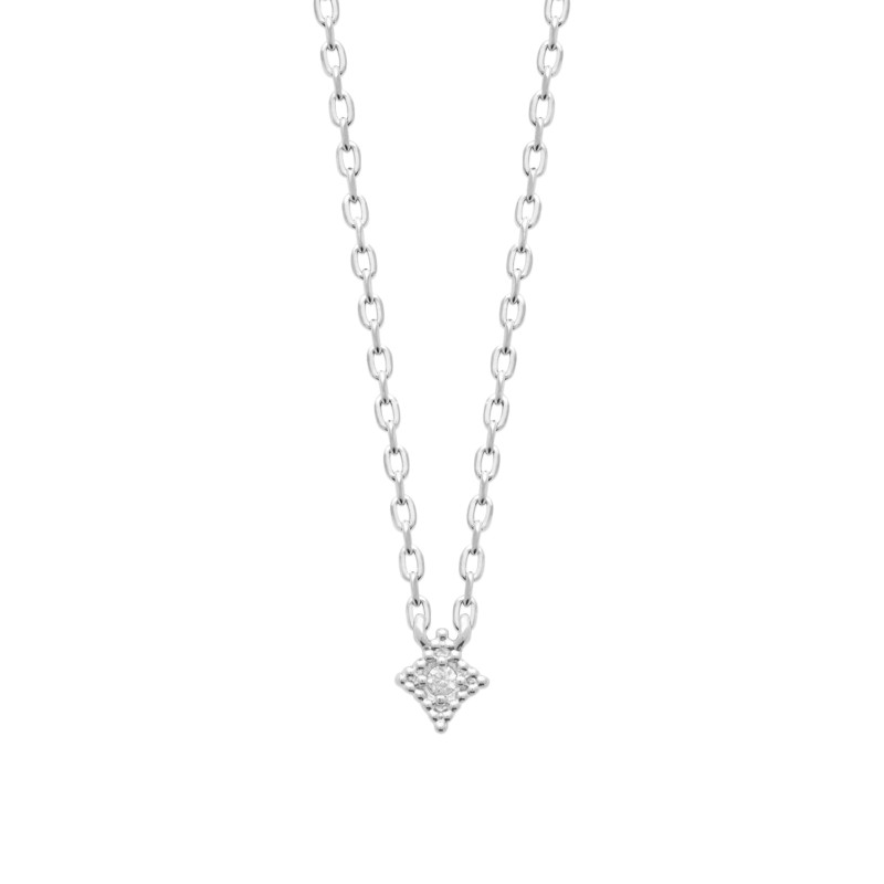 Collier pendentif étoile 4 branches