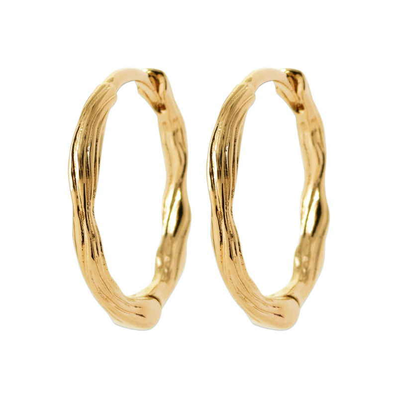 Boucles d'oreilles créoles 16mm