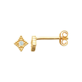 Boucle d’Oreille Étoile à 4...
