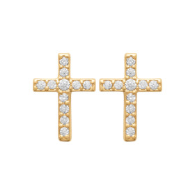Boucles d'oreilles croix...