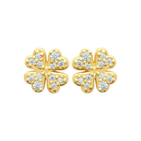 Boucles d'oreilles trèfles...