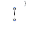 Piercing arcade bille opale 3mm