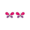 Boucles d'oreilles papillon