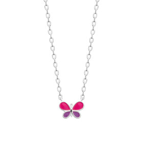 Collier en argent papillon