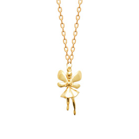 Collier fée plaqué or
