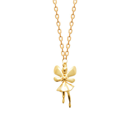 Collier fée plaqué or