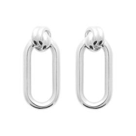 Boucles d'oreilles en argent nœud