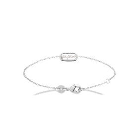 Bracelet en argent CZ dans anneau