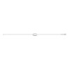 Bracelet en argent CZ dans anneau