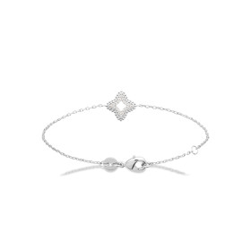 Bracelet en argent étoile CZ