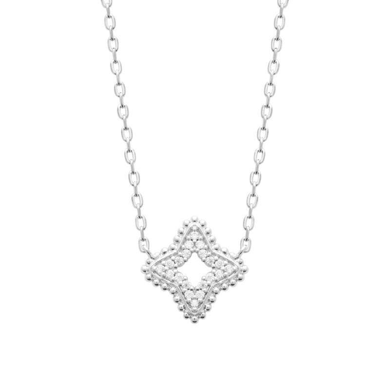 Collier en argent étoile CZ
