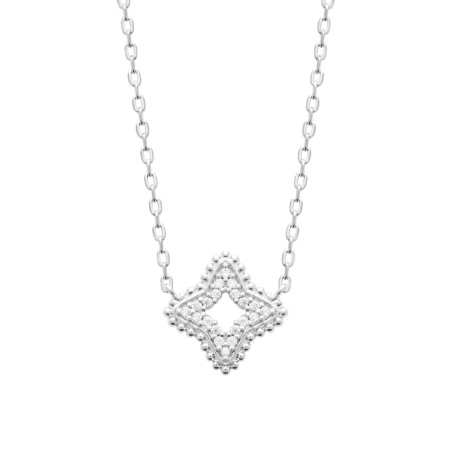 Collier en argent étoile CZ
