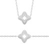 Collier en argent étoile CZ