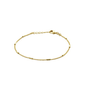 Bracelet plaqué élégance Minimaliste