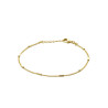 Bracelet plaqué élégance Minimaliste