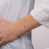 Bracelet plaqué or Poésie Dorée