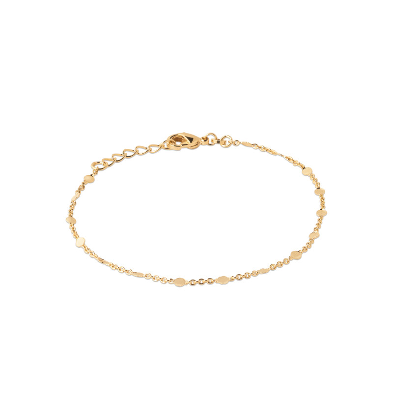 Bracelet plaqué Poésie Dorée