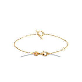 Bracelet plaqué or Boucle d'Or