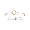 Bracelet plaqué or Infini Doré