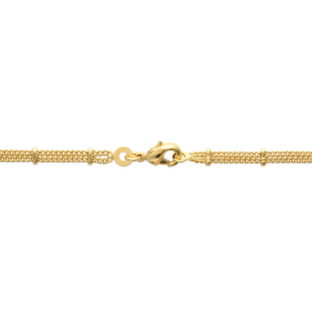 Bracelet plaqué or Lignes Dorées
