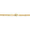 Bracelet plaqué or Lignes Dorées