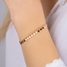 Bracelet plaqué or Ronde des Éclats