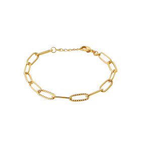 Bracelet plaqué or Éclat Moderne
