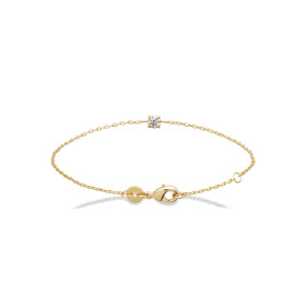Bracelet plaqué or Lumière Subtile