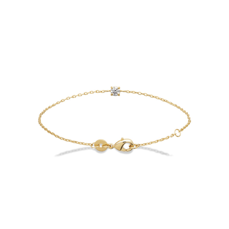 Bracelet plaqué or Lumière Subtile