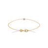 Bracelet plaqué or Lumière Subtile