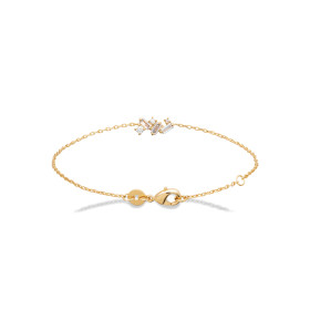 Bracelet plaqué or Cascade de Lumière