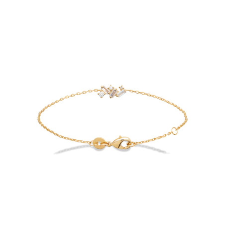 Bracelet plaqué or Cascade de Lumière